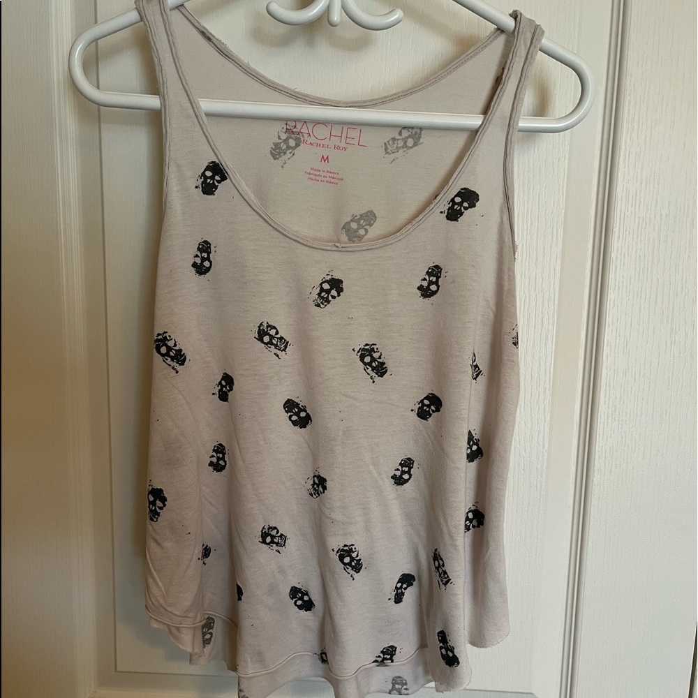 Rachel Roy Skull Tank